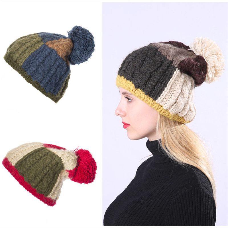 hand knit womens hats