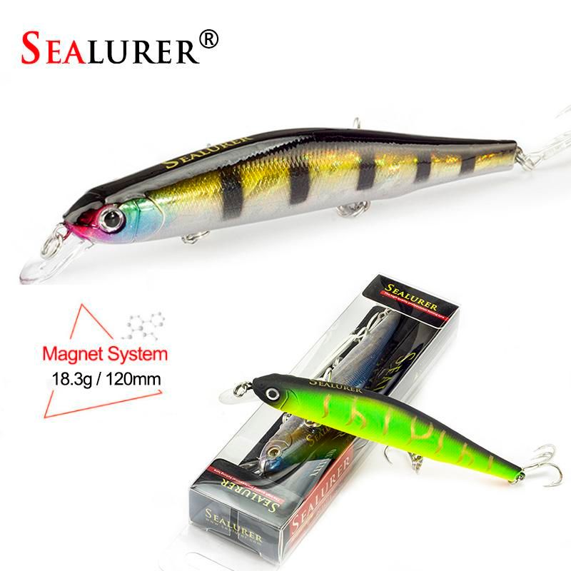 2020 Boxed Fishing Wobbler 18.3g/120mm Minnow Pike Bass System