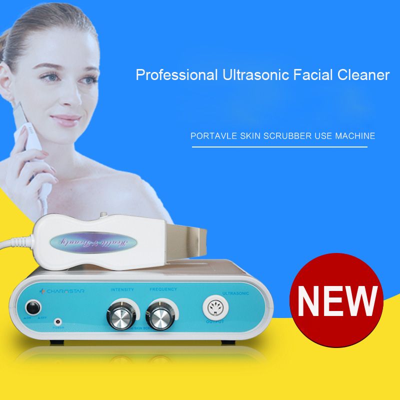Professional Ultrasonic Facial Cleaner Skin Scrubber Rejuvenation Anti