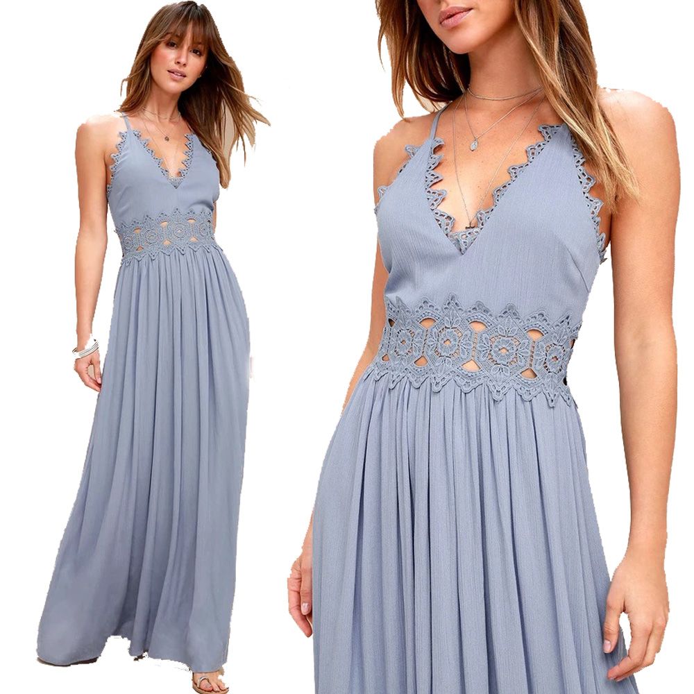 elegant long summer dresses