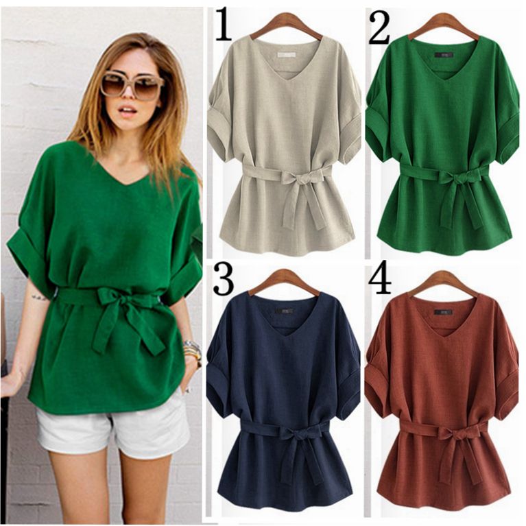 casual plus size tops