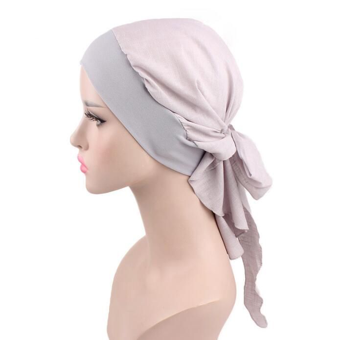 Satin Al Vintage Kizlar Pamuk Kenevir Headcover Rahat Basortusu Turban Bandana Kafa Wrap Sapka Kapaklar Icin Kanser Kati 6 Renkler Tl21 39 Tr Dhgate Com
