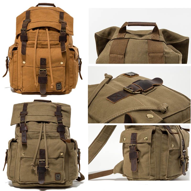 classic canvas backpack