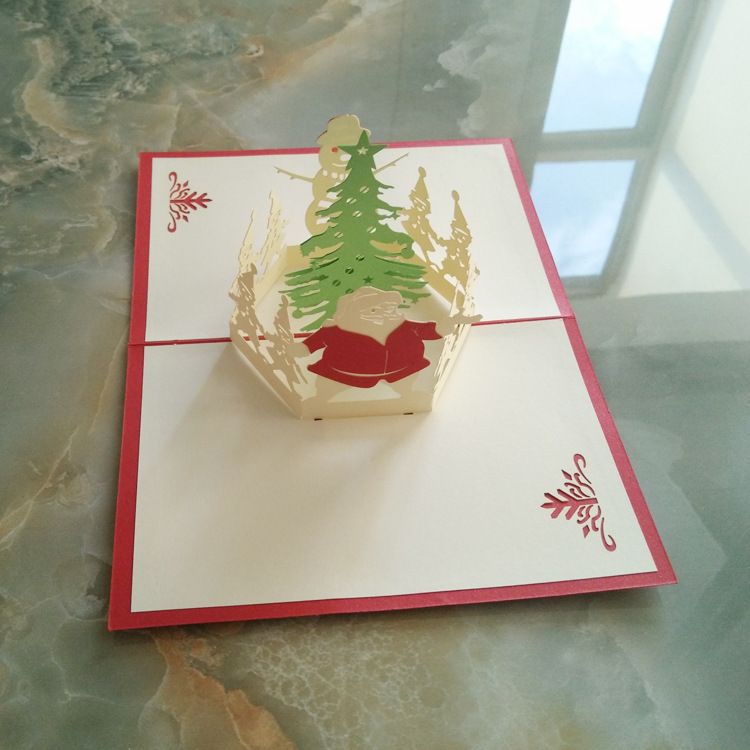 Biglietto Di Natale 3d.Acquista Yy31 Inviti Feste Natalizie Allingrosso Biglietto Di Auguri Pop Up Albero Di Natale 3d Biglietto Di Auguri Biglietti Da Visita Al Laser A 2 5 Dal Wholegift Dhgate Com