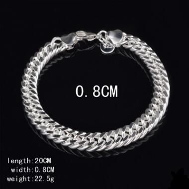 silver bracelet new design