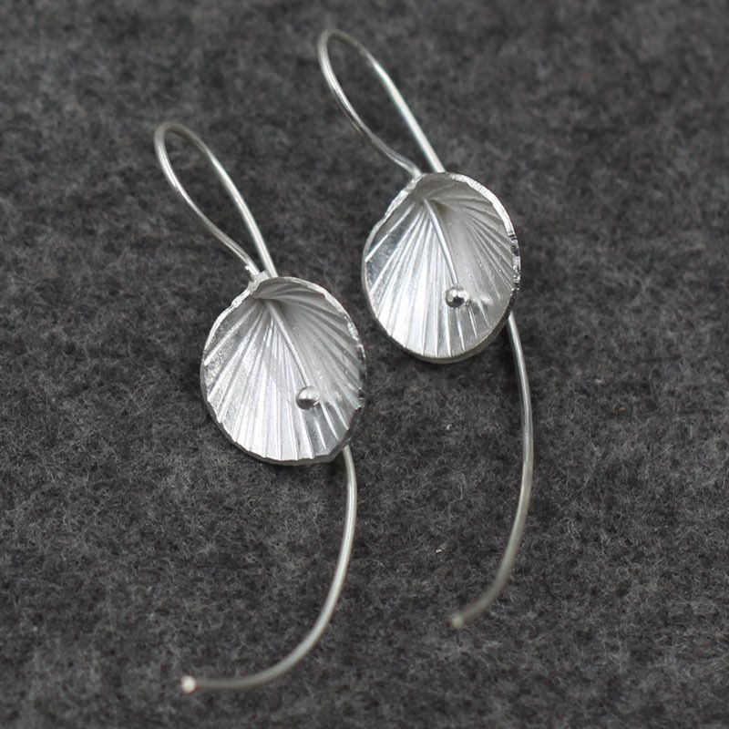 handmade silver earrings