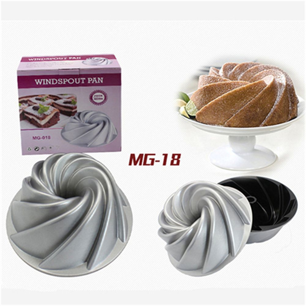 Aluminum Cast Heavy Windspout Cake Mold Metal Kitchen Bake Style 何でも揃う