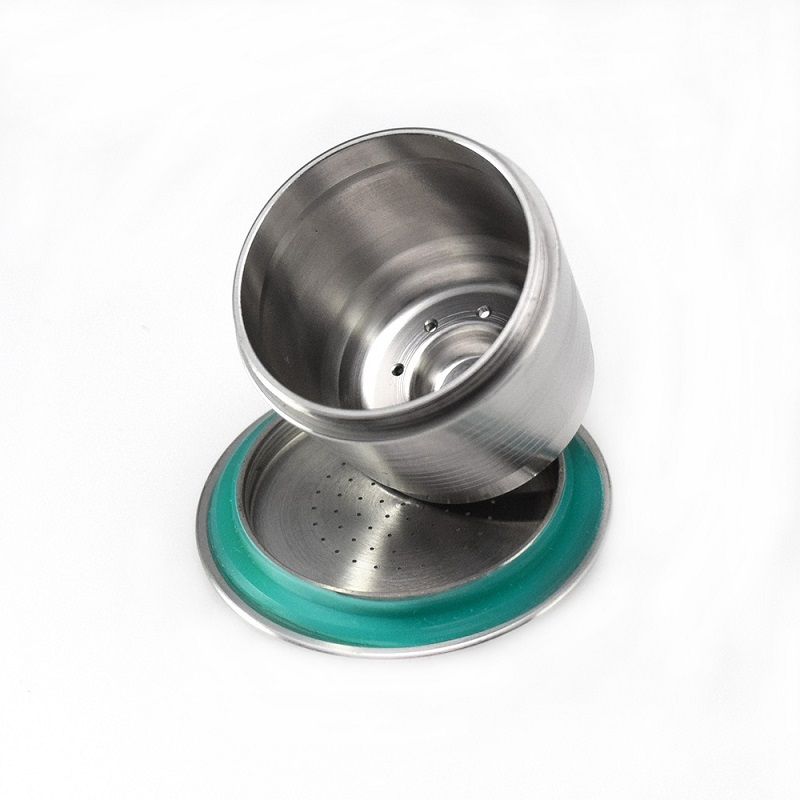 Stainless Steel Coffee Capsules Reusable Nespresso Capsules Refillable Pods  Compatible With Machines Like Nespresso U Pixie Maestria From Fushenmaoyi,  $10.98