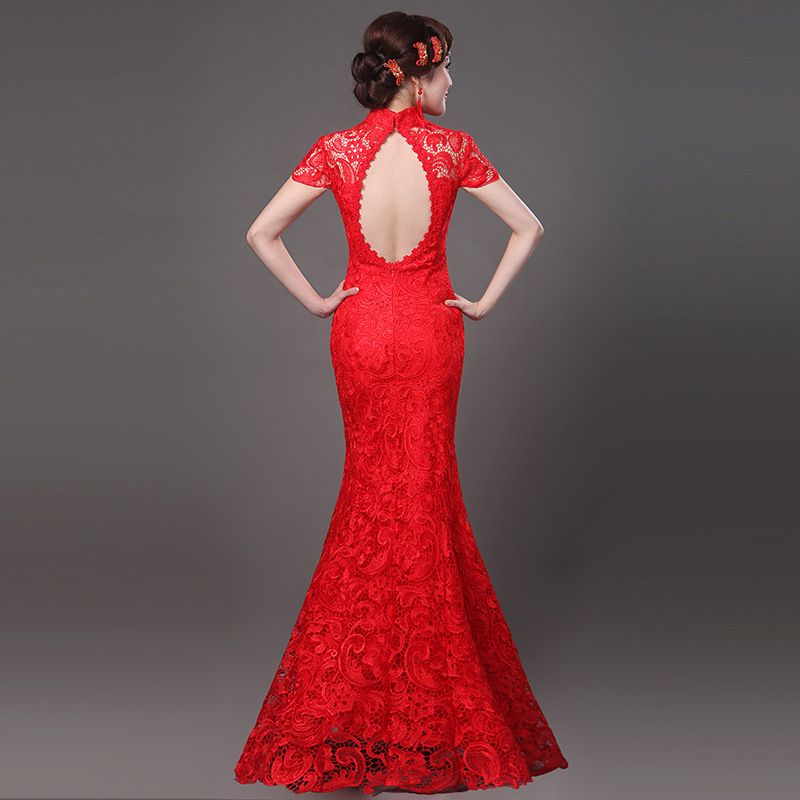 modern chinese wedding dress