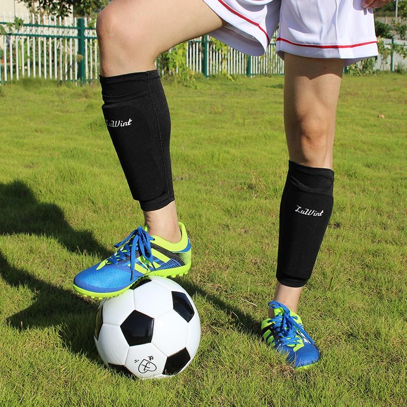 football socks with shin pad pocket