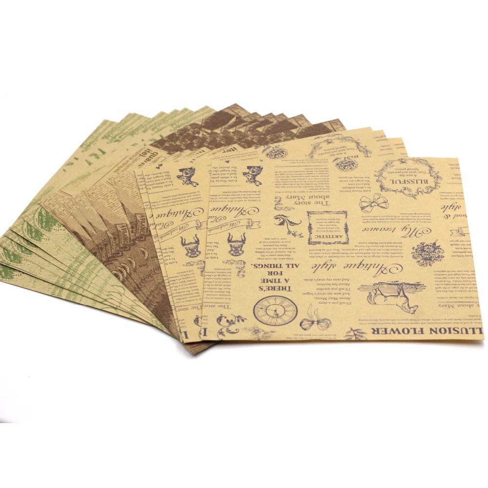 Compre 6 Patrones De Doble Cara De Papel De Origami Craft 120 Hojas De Papel Plegado Diy Vintage Clipbook Tarjetas De Papel Regalos Embalaje De Papel