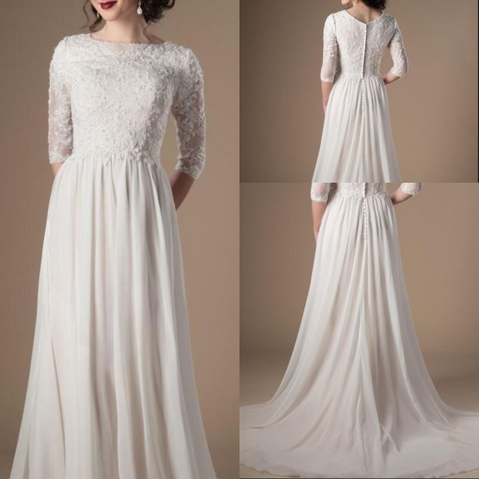 modest wedding dresses 2019