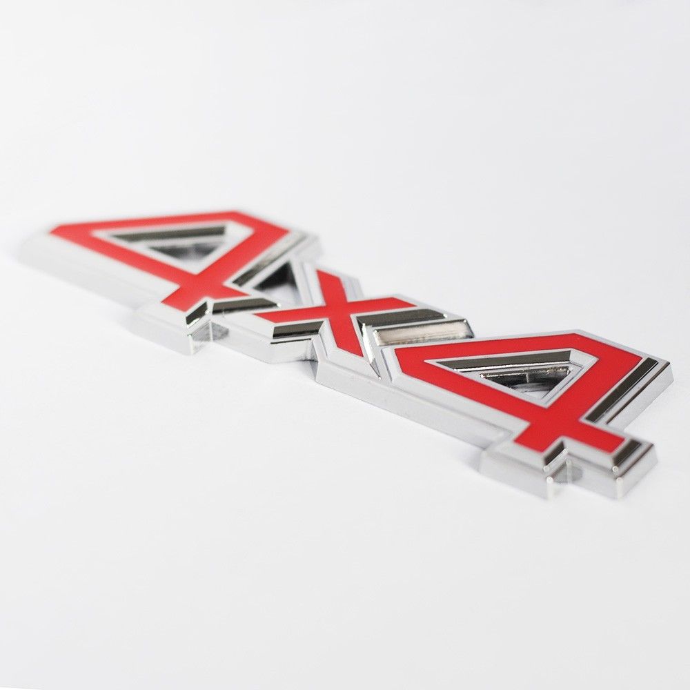 1pc 3D 4x4 Logo Emblem Badge Car Sticker ABS For Jeep Grand Cherokee Patriot