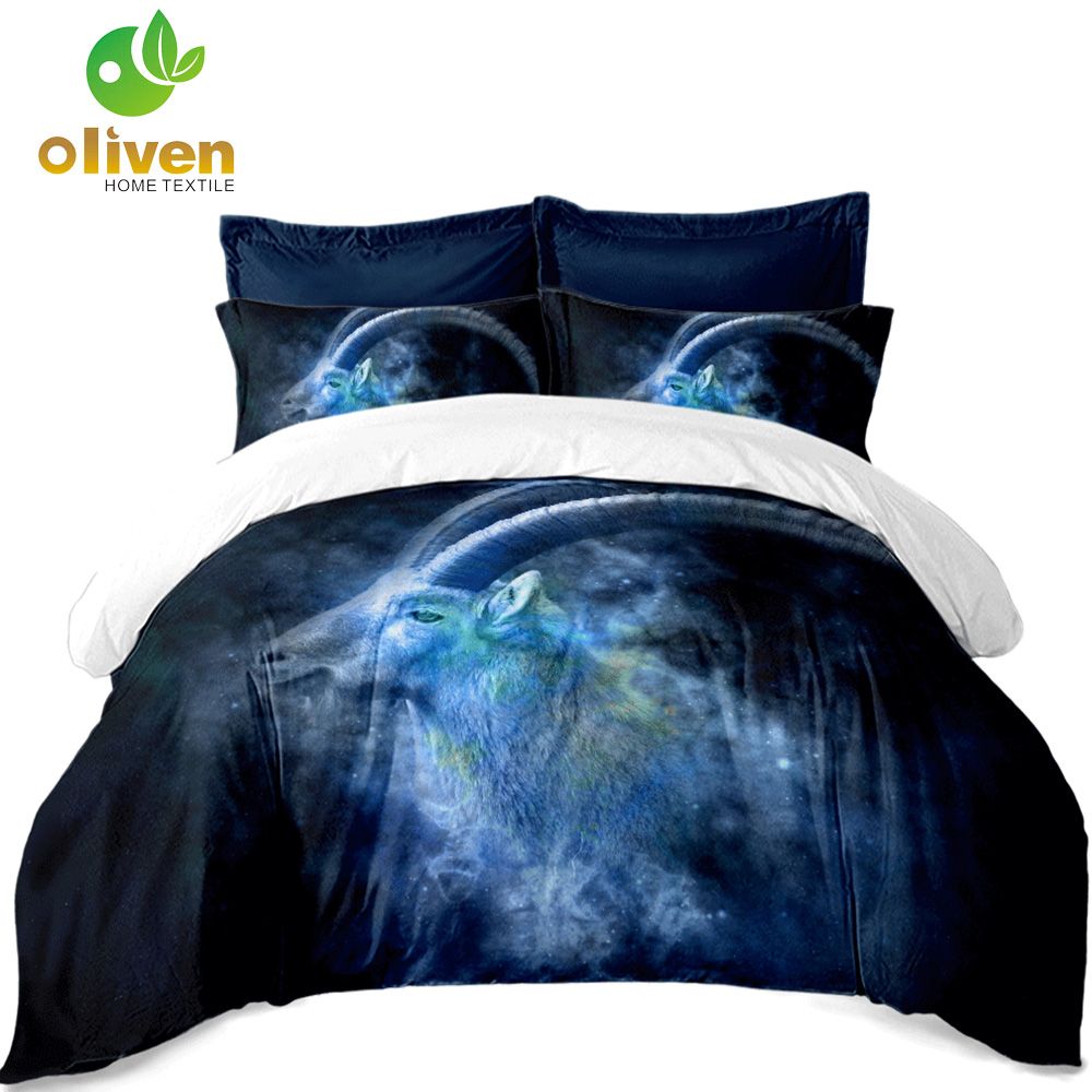 Fashion 3d Sheep Print Duvet Cover Set Bedding Set Twin Full Queen