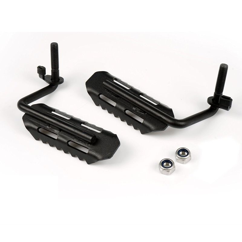1 Pair Car Door Hinge Front Foot Peg Rest Pedal for 2007-2017 Jeep Wrangler JK & Unlimited Jeep 1 Pair Car Door Hinge Front Foot Peg Rest Pedal for 2007-2017 Jeep Wrangler JK & Unlimited Jeep