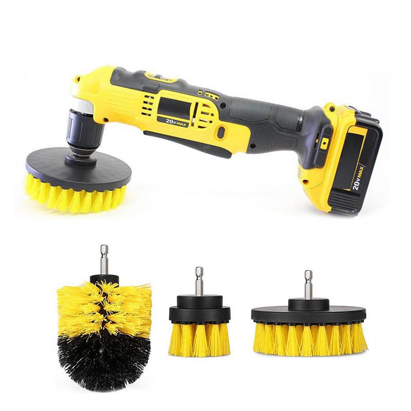 2021 Power Scrubber Brush Set For Bathroom Drill Scrubber Brush For Cleaning Cordless Drill Attachment Kit Power Scrub Brush From Wangyimin813 8 04 Dhgate Com