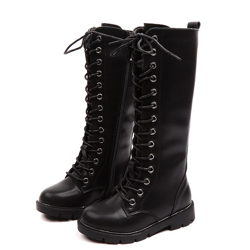 Melhor Qualidade De Venda Por Atacado BRAND Meninas Botas De Motociclista  Novo Estilo Britânico Joelho Alta Retro Martin Botas Lado Zíper Crianças  Botas Ocidentais 4 5 6 Anos E Botas Para Criança | DHgate.Com