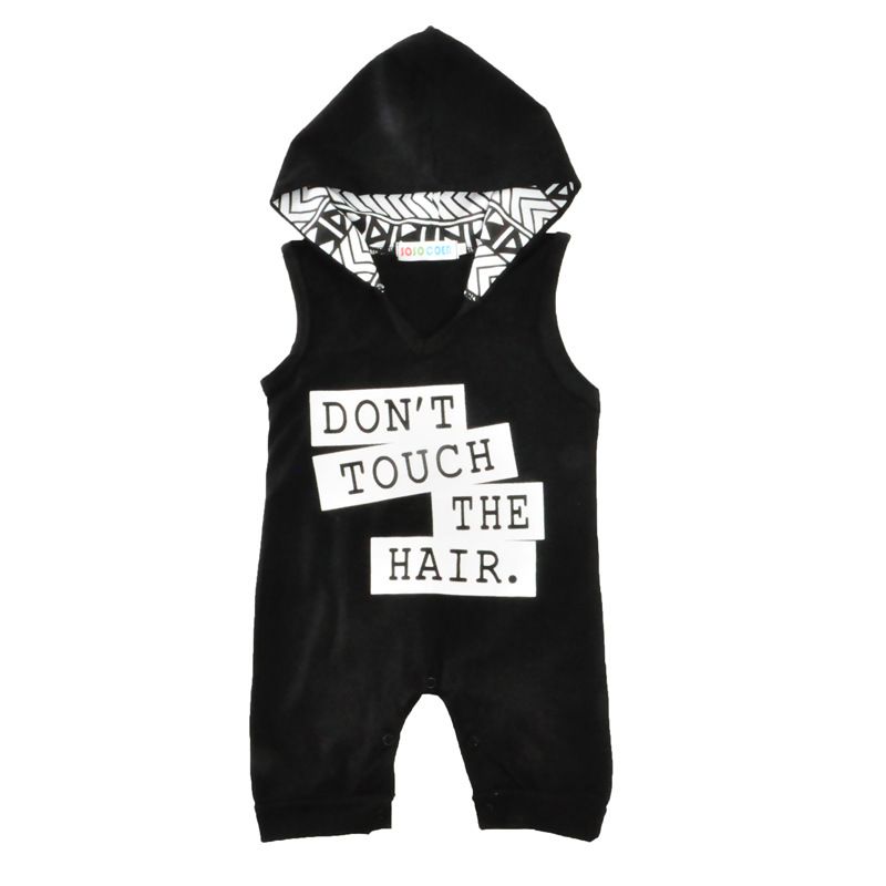 newborn hooded romper