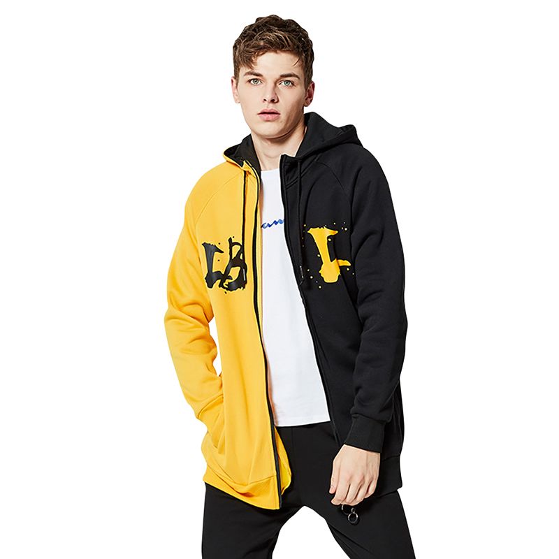 Compre Sudaderas Con Capucha Para Hombre Sudaderas Hombres Casual Sudadera  Suelta Dos Colores Contraste Con Capucha Con Capucha Cardigans De Moda A  19,82 € Del Malewardrobe | Es.Dhgate.Com