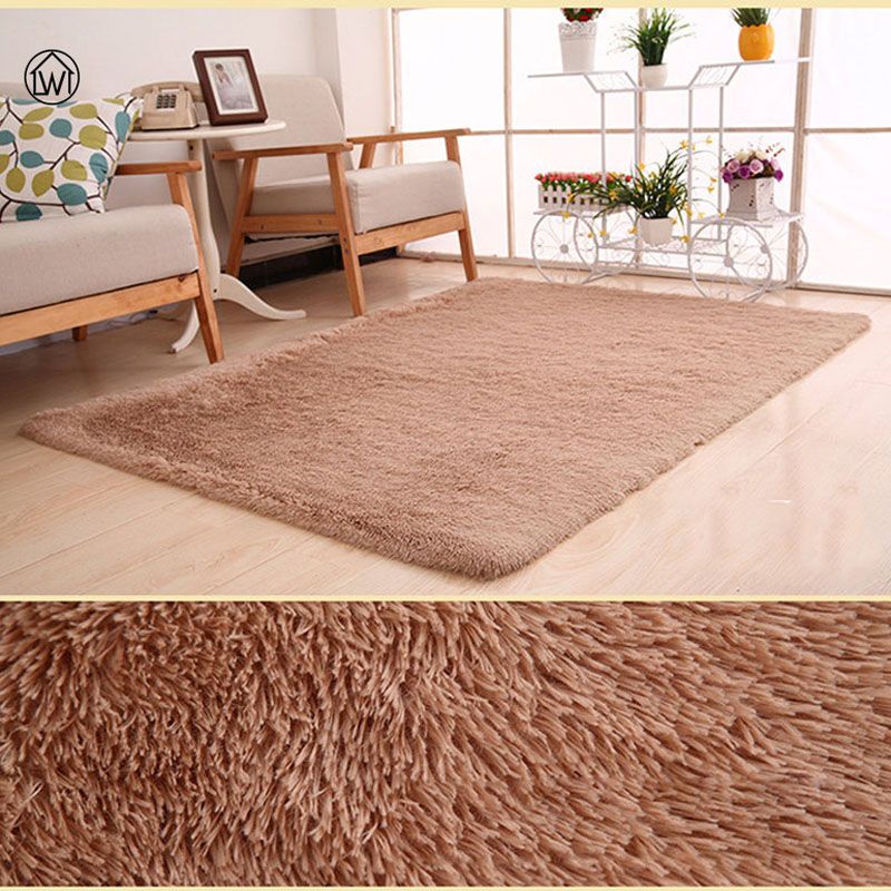Home Textile Living Room Carpet Big Size Mat Long Hair Sofa