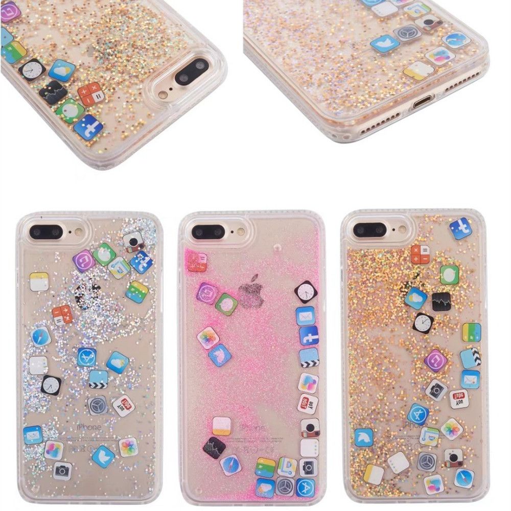 Glitter Back Cover Case For Iphone 6 6s Glitter Back Cover Case For Iphone 6 6s