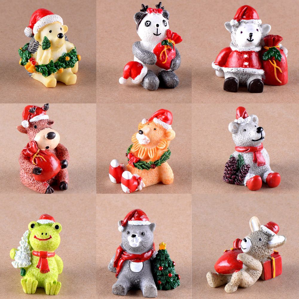 Decorazioni Natalizie Animali.Acquista Resina Natalizia Animali Natalizi In Miniatura Accessori Artigianali Fai Da Te Simpatici Animali Artigianato Ornamenti Decorazioni Natalizie La Casa A 1 56 Dal Huilantu Dhgate Com