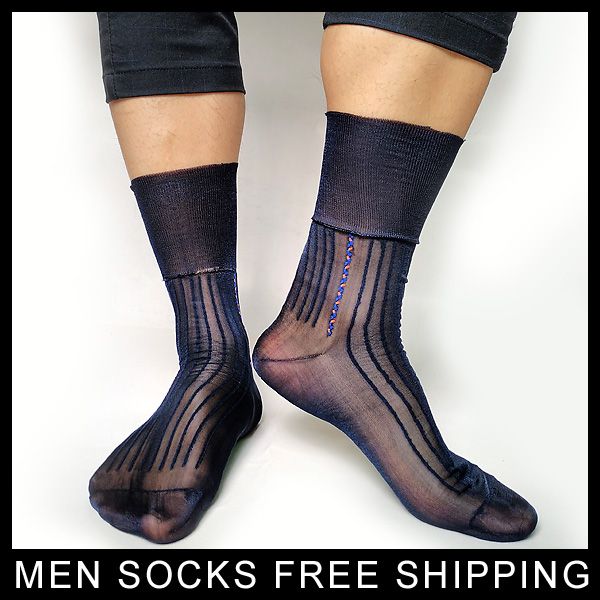 mens nylon dress socks