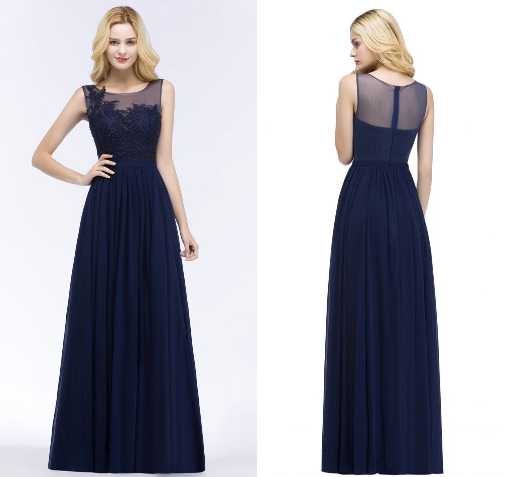 chiffon party wear gown