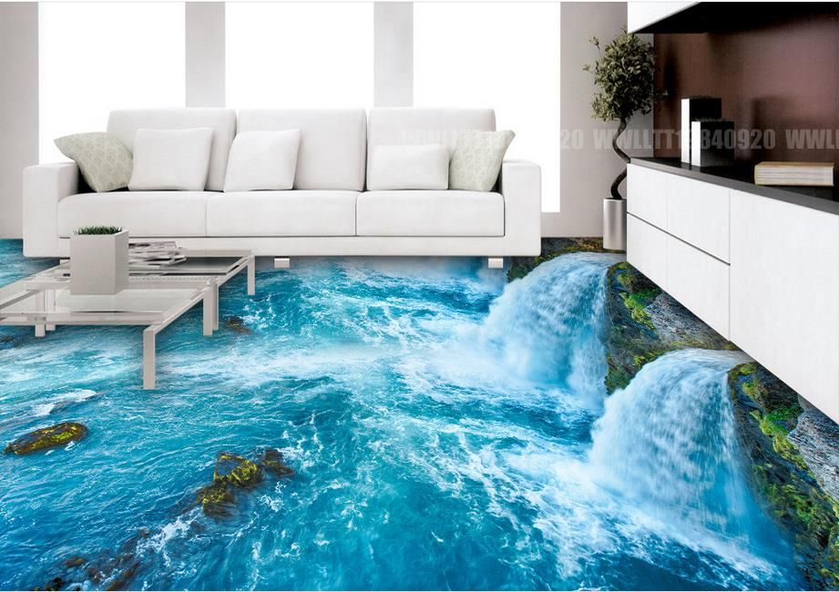 3d Floor Wallpaper Hd Photo Wall Paper Ocean World For Living Room