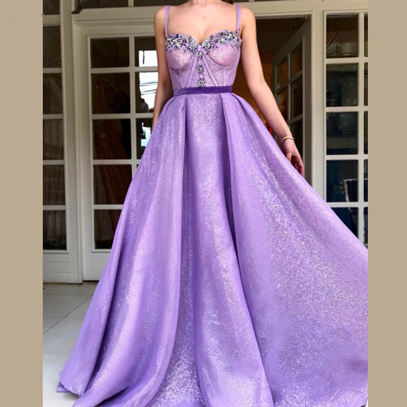vestido de casamento lilás
