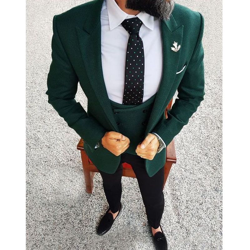 green blazer men