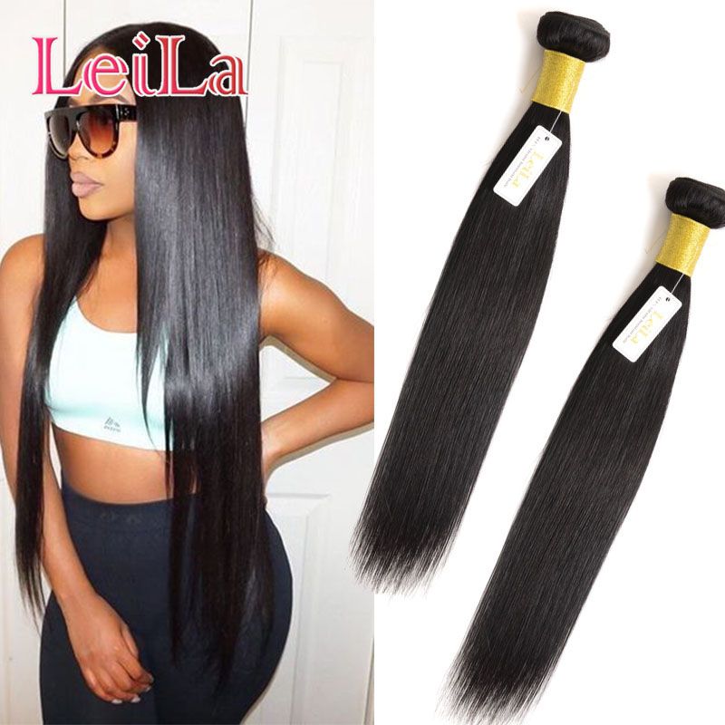 Malaysian Human Hair Drawstring Ponytail Straight Hair 2bundles 3bundles 95 100g Piece Straight Virgin Hair Extensions Natural Black From Leilabeautyhair 38 81 Dhgate Com