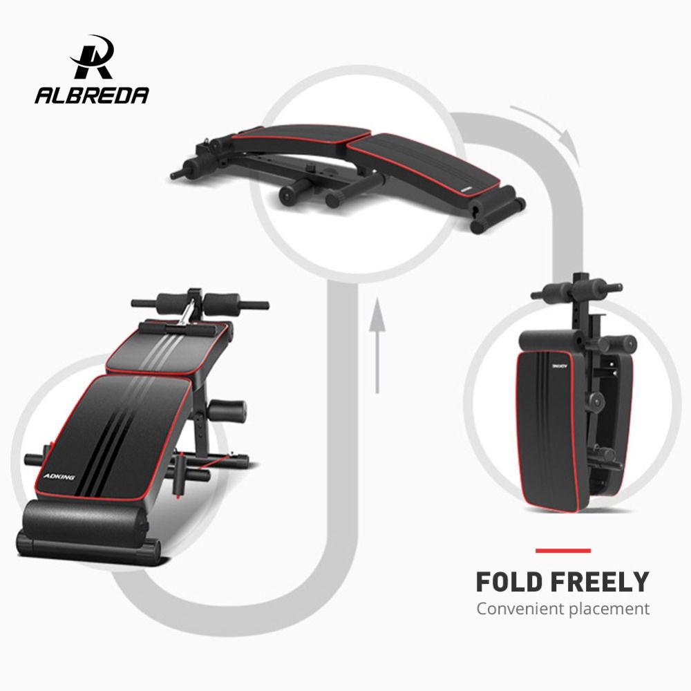 2019 Albreda Fitness Portable Sit Up Bench Machine For Home