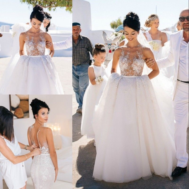 vestidos de noiva moda praia