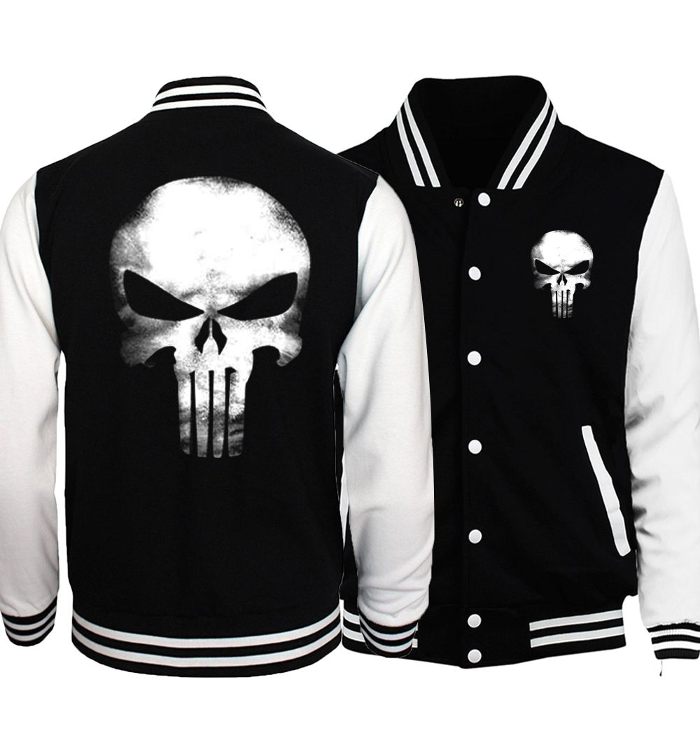 punisher bomber jacket