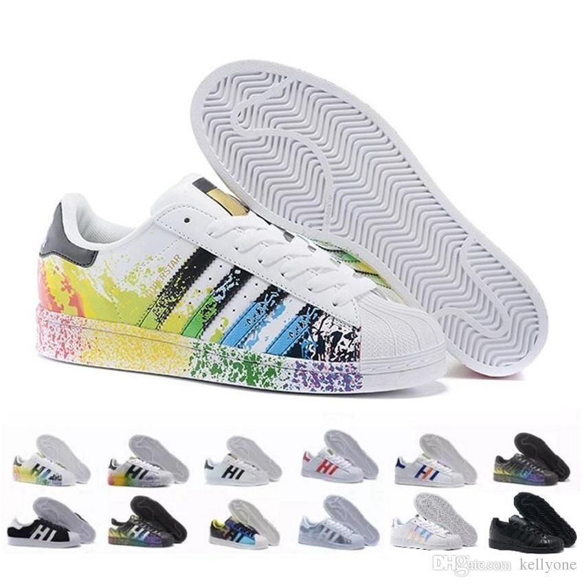 adidas superstars holographique