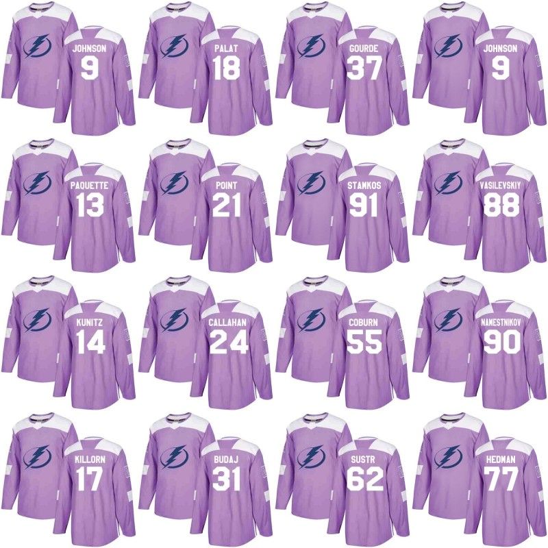 tampa bay lightning purple jersey