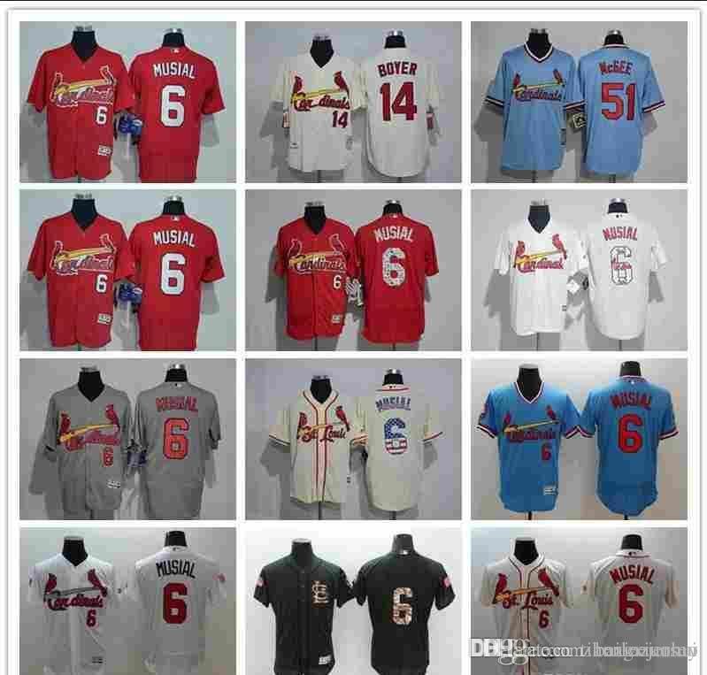 stan musial youth jersey