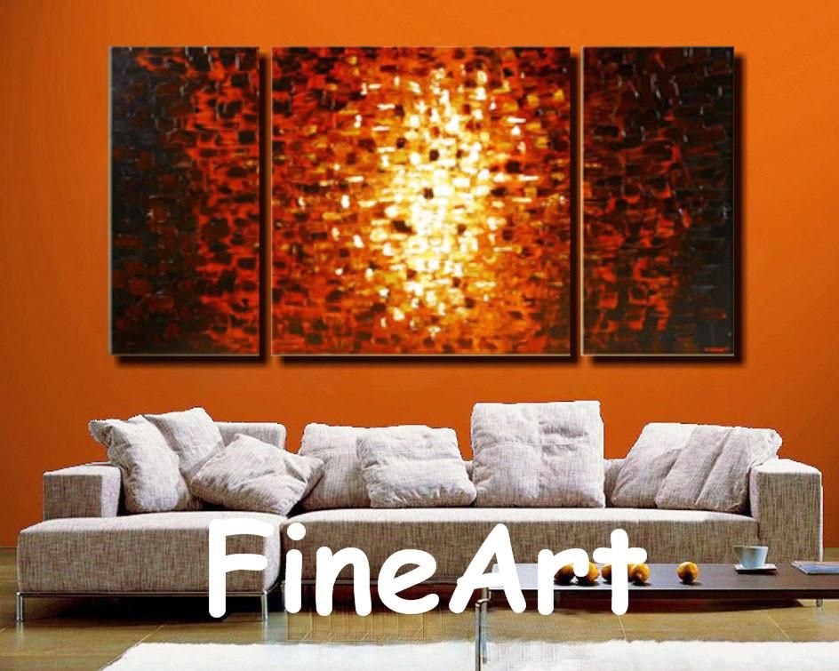 100% handmade 3 piece canvas art oil wall art high quality modern contemporary art oil paintings large paintings for sale 2021 from undefined, $41.04 dhgate mobile 100% handmade 3 piece