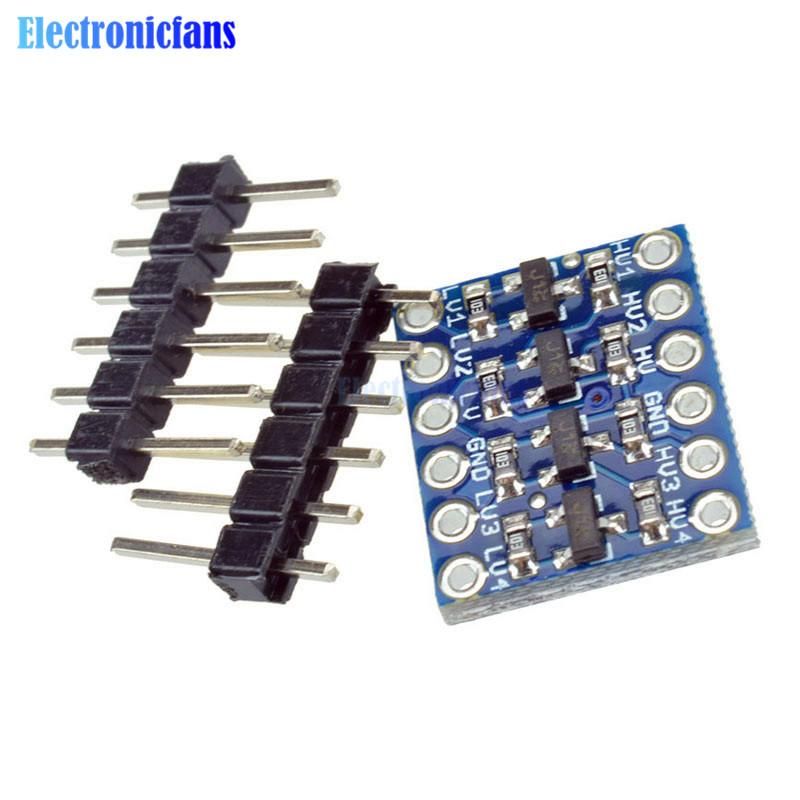 5PCS For Arduino IIC I2C Logic Level Converter Bi-Directional Module 5V to 3.3V~