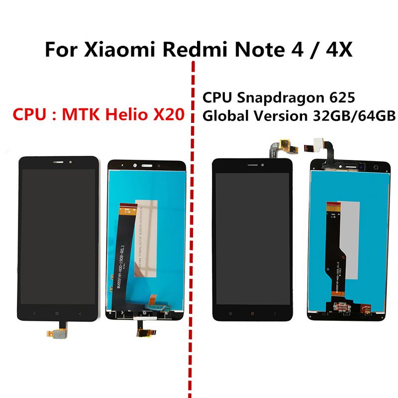 For Xiaomi Redmi Note 4 LCD Display 