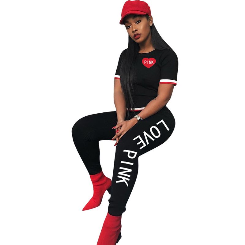 love pink sweat suits