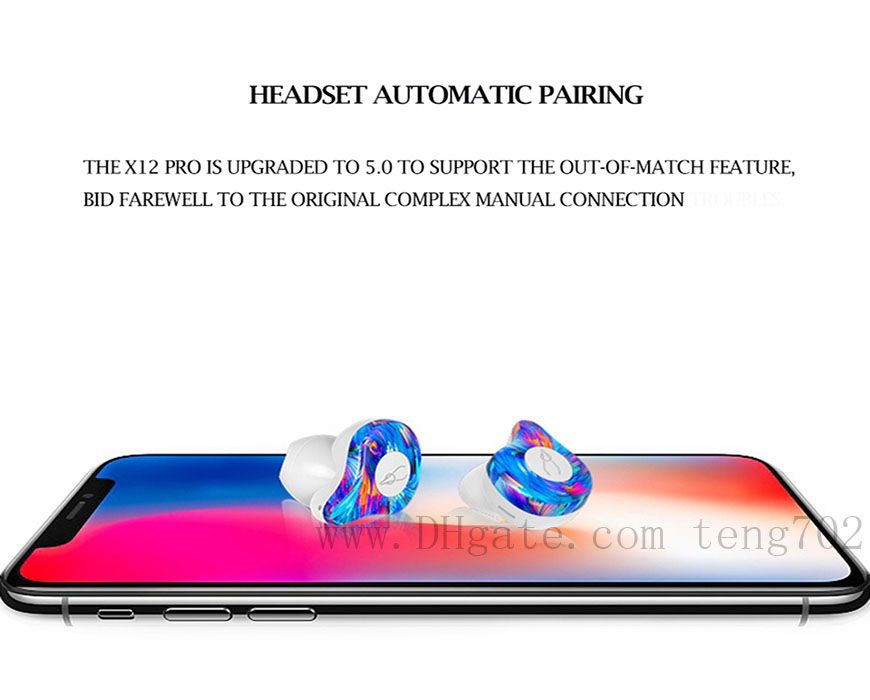 New Mini True Wireless Earbuds Blutooth 5.0 TWS 3D Stereo Sound Earphones Headset Iphone X 78