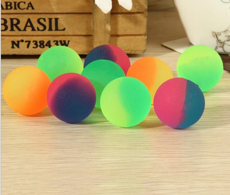 balle 25 mm 5 balles rebondissantes Balles multicouleurs 5 balles 