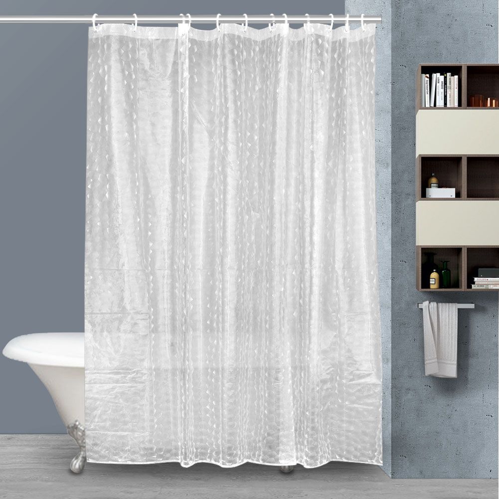 2019 Shower Curtain Eco Friendly Thick Clear Liner Eva Plastic