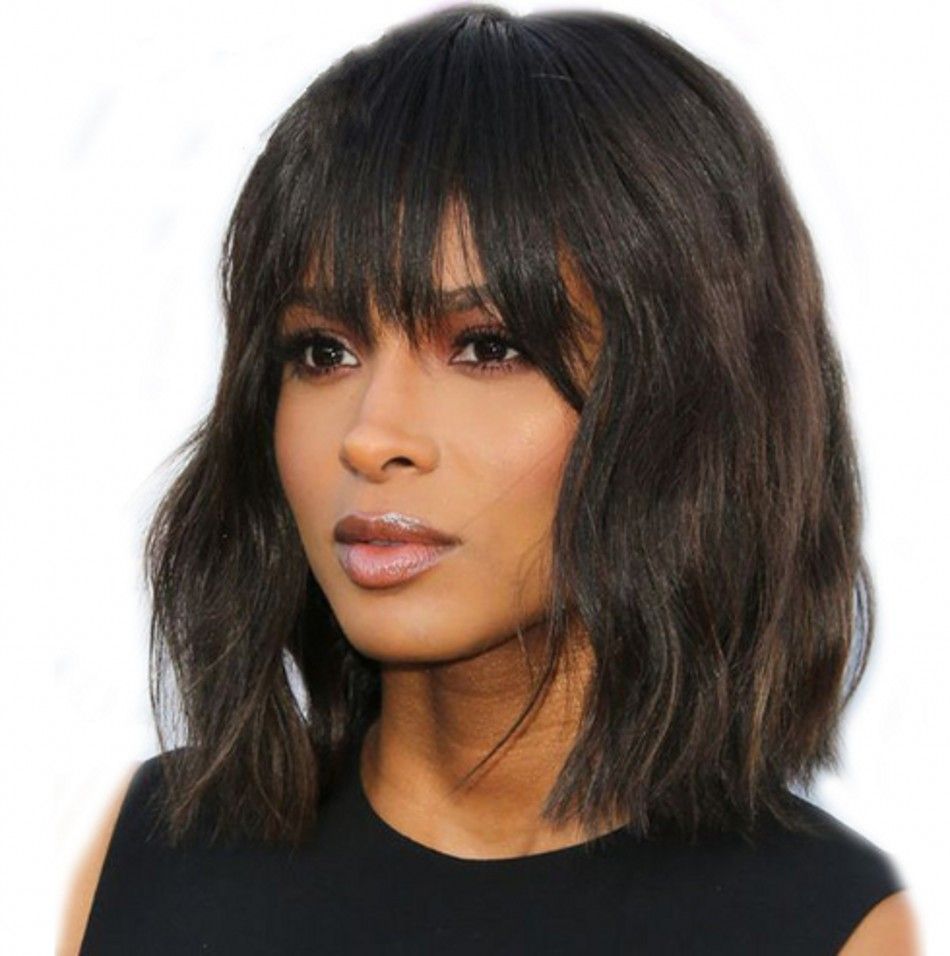 medium wavy bob wigs