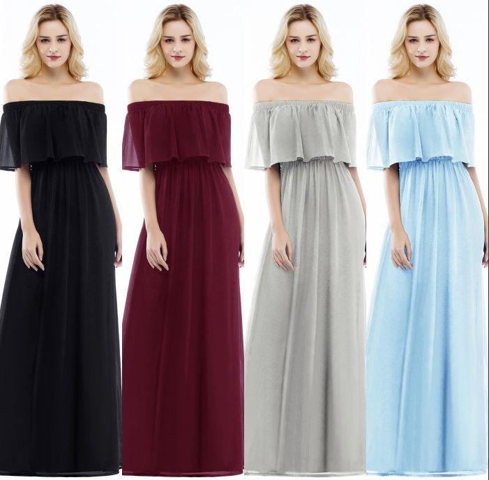 Simple gown for wedding guest Clearance