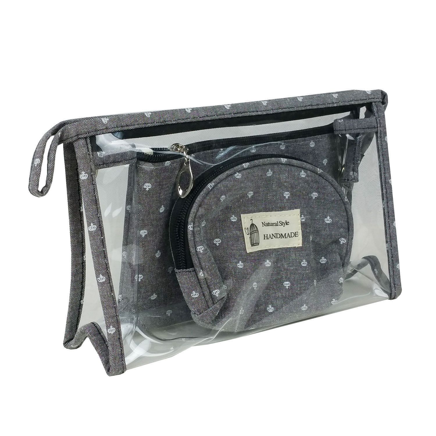 transparent makeup pouch