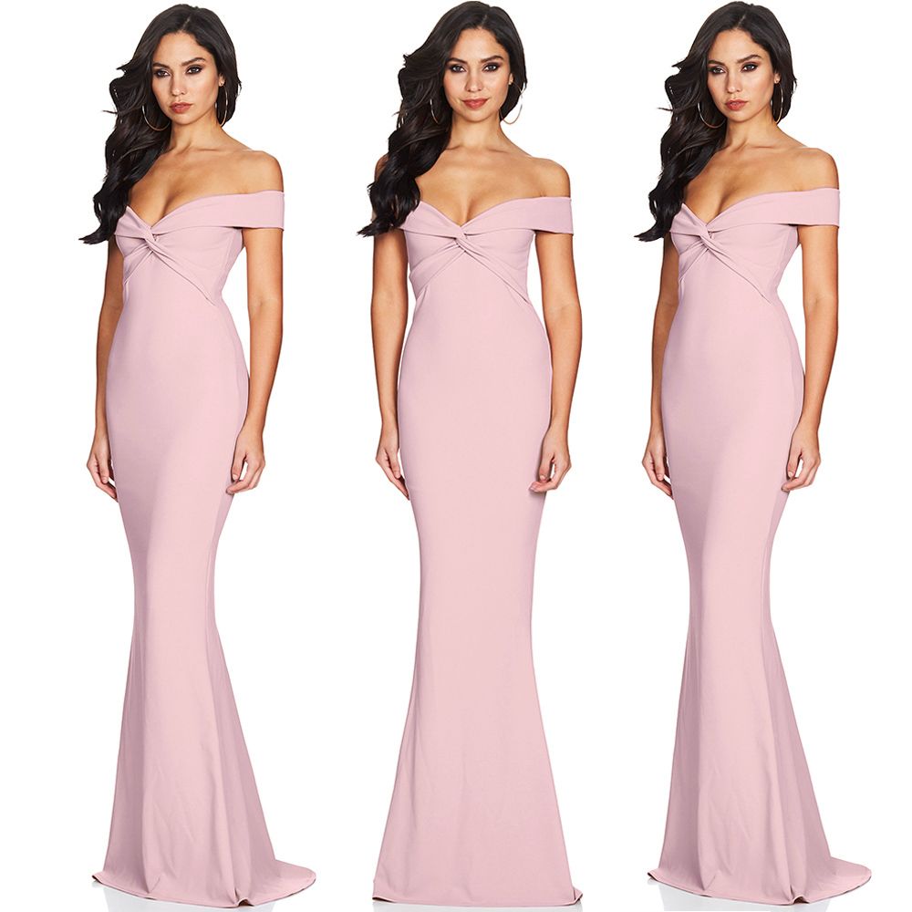Compre Señoras Para Mujer Sin Tirantes Bandeau Boobtube Estiramiento Scuba  Bodycon Pink Dress Prom Cóctel Largo Sexy Vestido Elegante Vestido De Bodas  A 14,43 € Del Cocktaildress | Es.Dhgate.Com