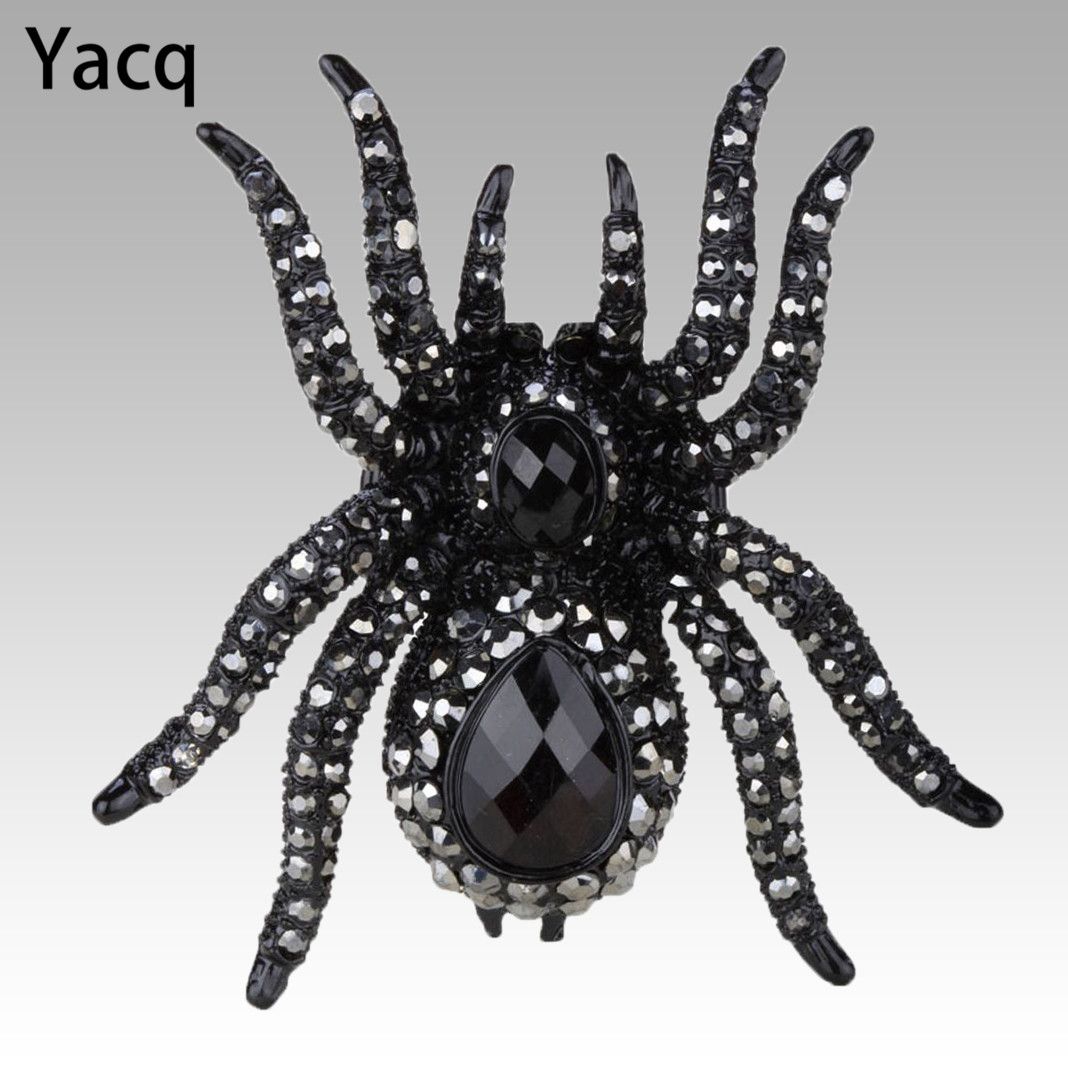 2020 halloween jewelry decoration for woman 2020 Yacq Spider Brooch Pin Pendant Halloween Christmas Party Jewelry Gifts Decoration For Women Girls Her Wife Mom Ba12 Dropshipping From Kunnylight 22 28 Dhgate Com 2020 halloween jewelry decoration for woman
